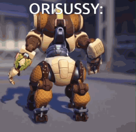 Orisa Overwatch GIF