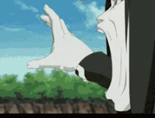 Orochimaru Corpo Falso GIF
