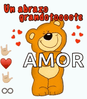 Oso Abrazo Amor GIF