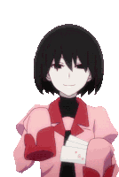 Ougi Oshino Anime Sticker