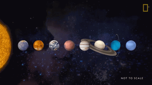 Our Solar System Planetary System GIF