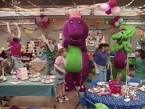 Ourfriendbarney Dinosaur GIF
