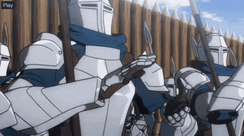 Overlord Anime Soldier GIF