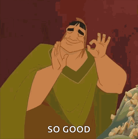 Pacha Just Right GIF