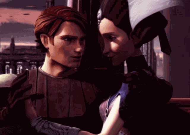 Padme Amidala Anakin Skywalker GIF