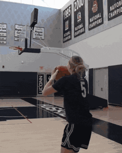 Paige Bueckers Azzi Fudd GIF