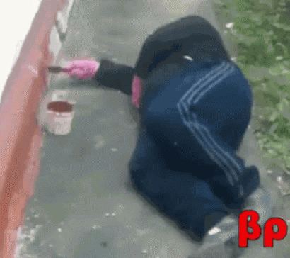 Painting Lazy GIF