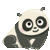Panda Sticker