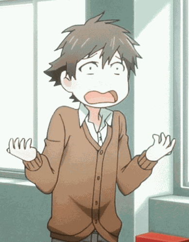 Panic Anime GIF