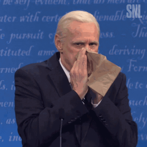 Panicking Joe Biden GIF