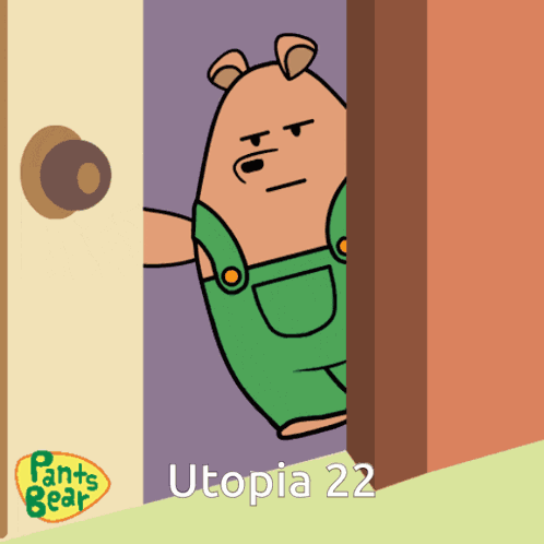 Pants Bear Utopia GIF