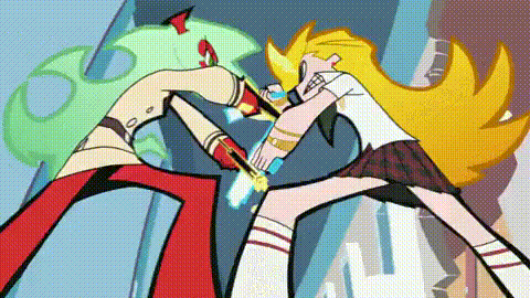 Panty And Stocking With Garterbelt Panty Vs Scanty GIF