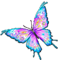 Papillon Butterfly Sticker