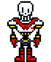 Papyrus Undertale Sticker