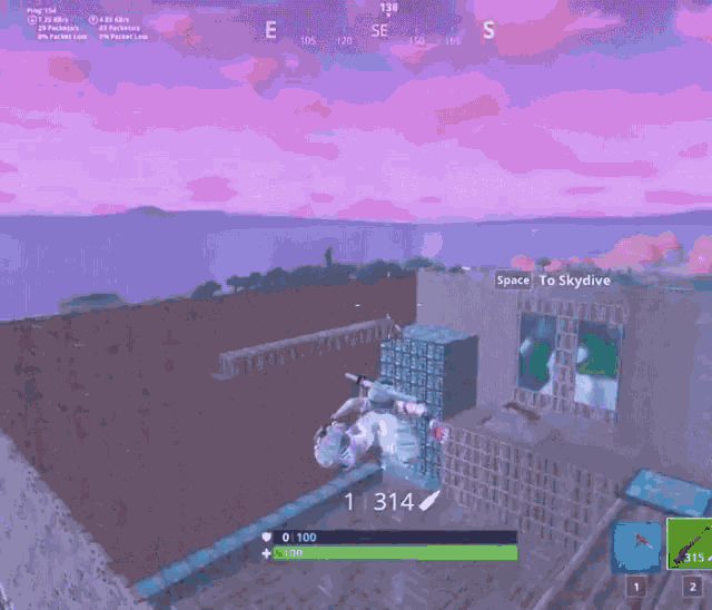 Parachute Landing GIF