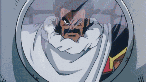 Paragus Saiyan Pod GIF