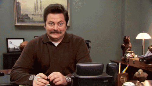 Parks And Rec Ron Swanson GIF