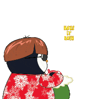 Party Christmas Sticker