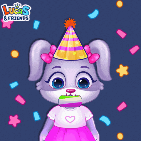 Party Horn Blow Horn GIF