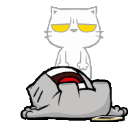 Passed Out Phone Sticker