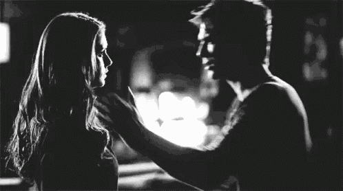 Passionate Couple Damon GIF