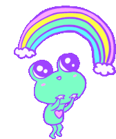 Pastel Rainbow Sticker
