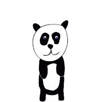 Patient Panda Veefriends Sticker