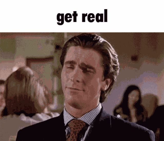 Patrick Bateman American Psycho GIF