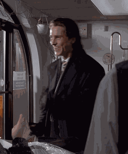 Patrick Bateman American Psycho GIF
