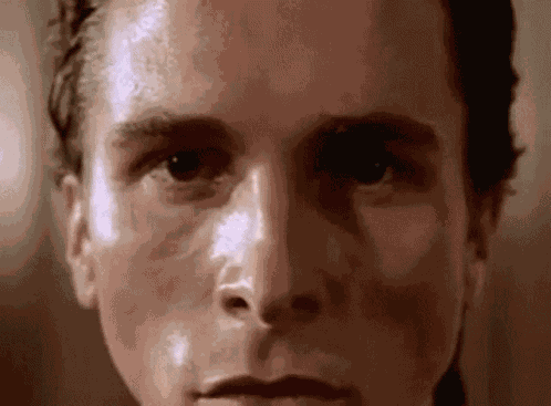 Patrick Bateman GIF