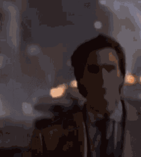 Patrick Bateman Run GIF