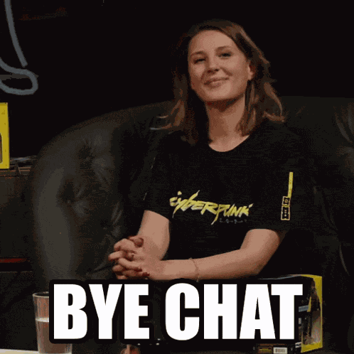 Pauline Debroux Bye Chat GIF