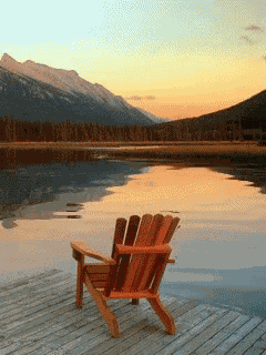 Peaceful Bench GIF