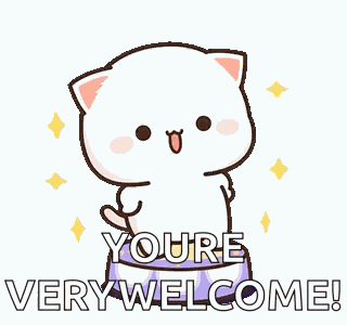 Peach Cat Goma GIF