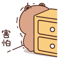 Peach Goma Sticker