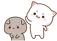 Peach Goma Peach And Goma Sticker