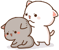 Peach Goma Peach And Goma Sticker