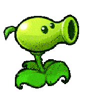 Peashooter Sticker