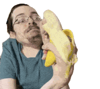 Peeling Banana Ricky Berwick Sticker