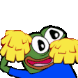 Peepo Cheer Sticker