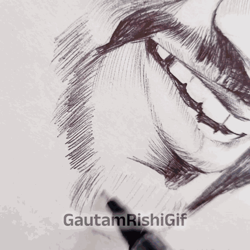 Pencil Art Sketch GIF