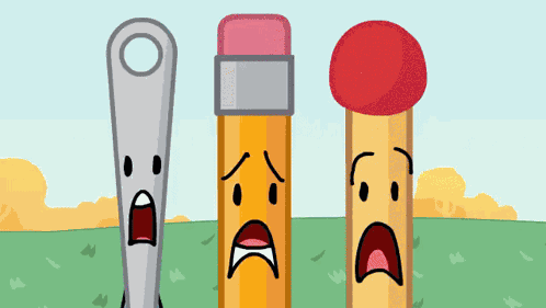 Pencil Bfdi Needle Bfdi GIF