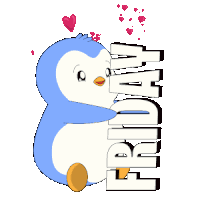 Pengu Pudgy Sticker