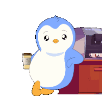 Pengu Pudgy Sticker