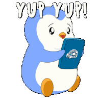 Pengu Yup Sticker