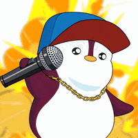 Penguim Rap GIF