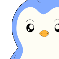 Penguin Pudgy Sticker