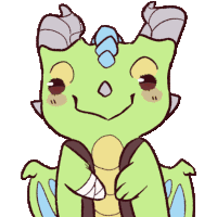 Penn Penn Dragon Sticker