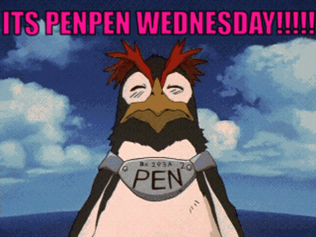 Penpen Evangelion GIF