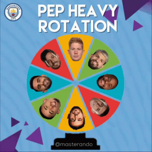 Pep Heavy Rotation Pep Guardiola GIF